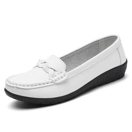 Diana™ - Genuine Leather Moccasin ~ Big Size