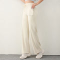 Wide-Leg Drawstring Sweatpants for Women-HighTouch