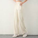 Wide-Leg Drawstring Sweatpants for Women-HighTouch