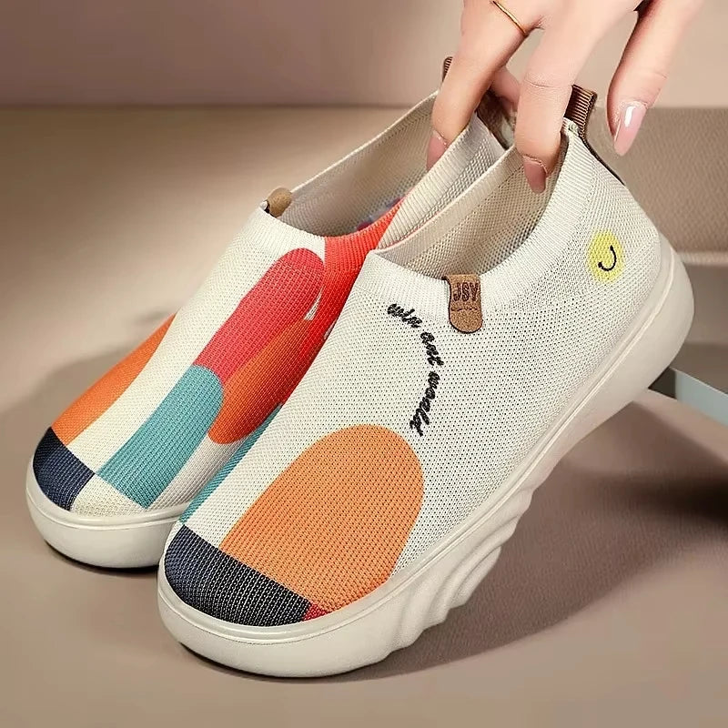 Soft Sole Women’s Summer Sneakers-HighTouch