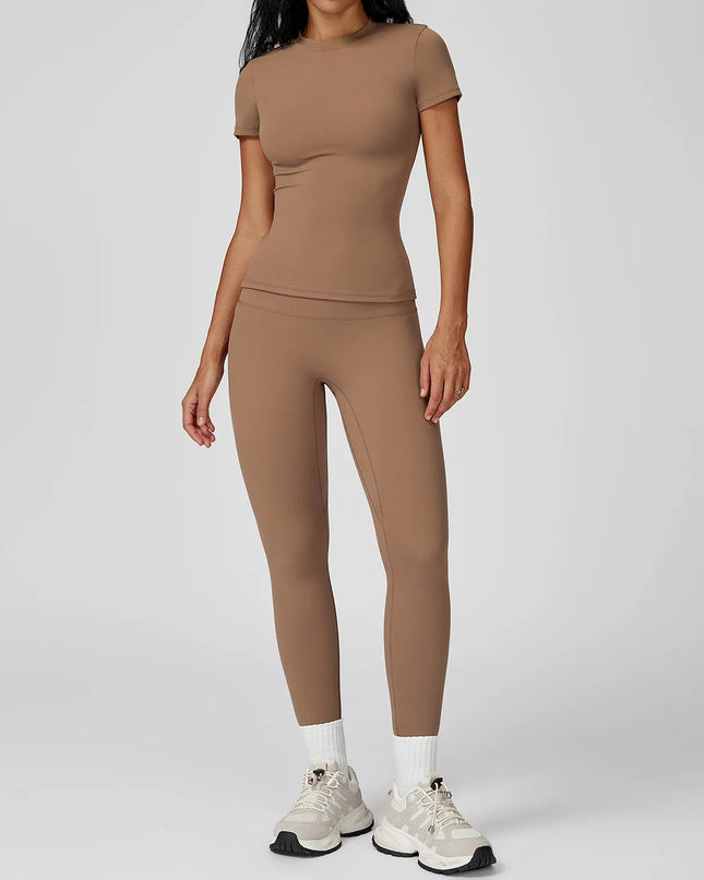 High-Waist 2-Piece Women’s Yoga Set