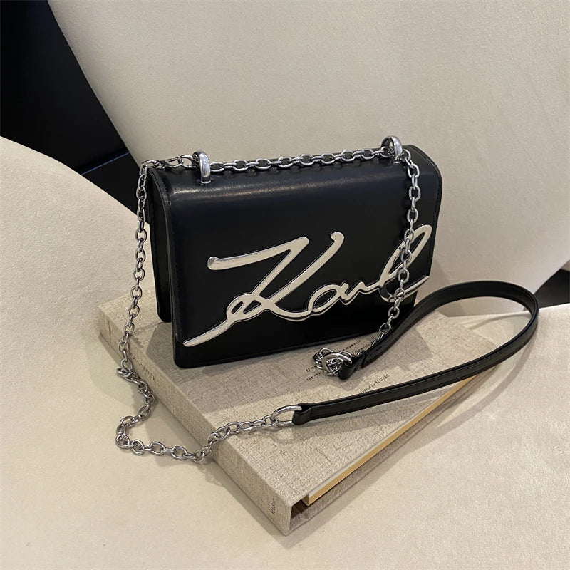 Fashionable Crossbody Bag – Solid Color Shoulder Bag-HighTouch