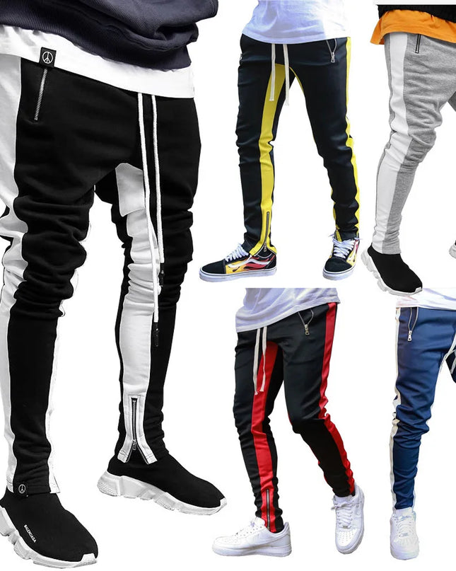 Men’s Slim Jogger Pants – Casual Gymwear with Elastic Waist