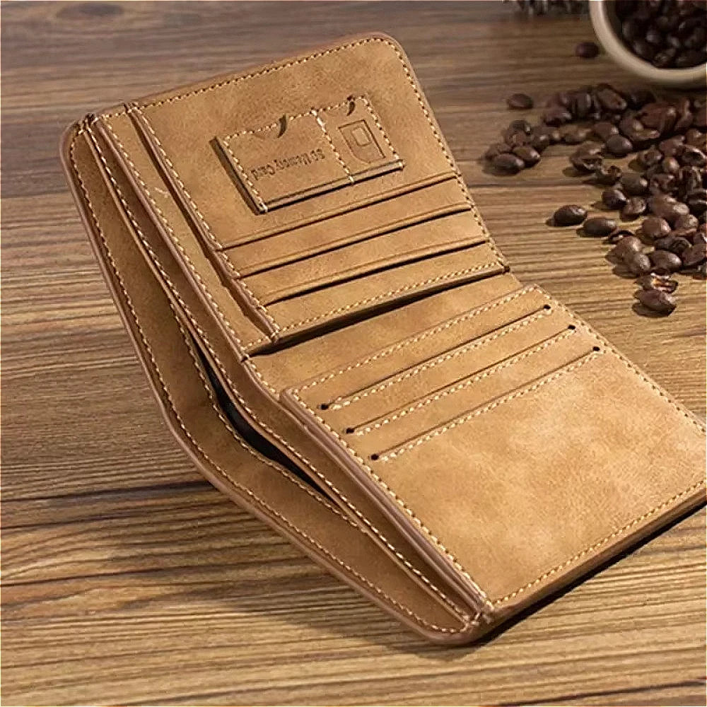 Slim Cowhide Billfold Wallet