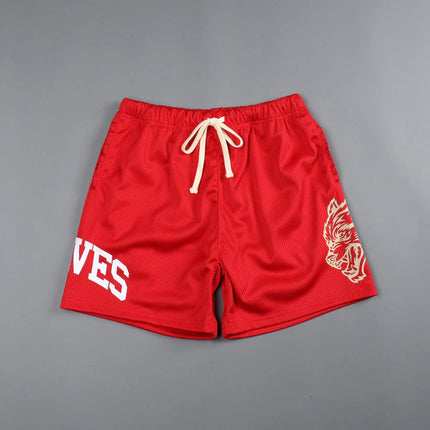Men’s Quick-Dry Mesh Workout Gym Shorts – Breathable Performance Joggers