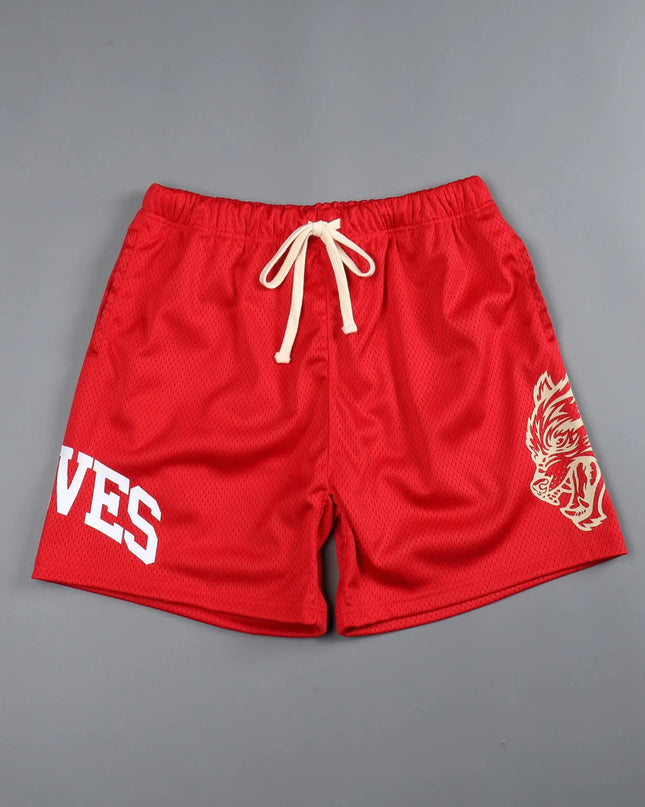 Men’s Quick-Dry Mesh Workout Gym Shorts – Breathable Performance Joggers