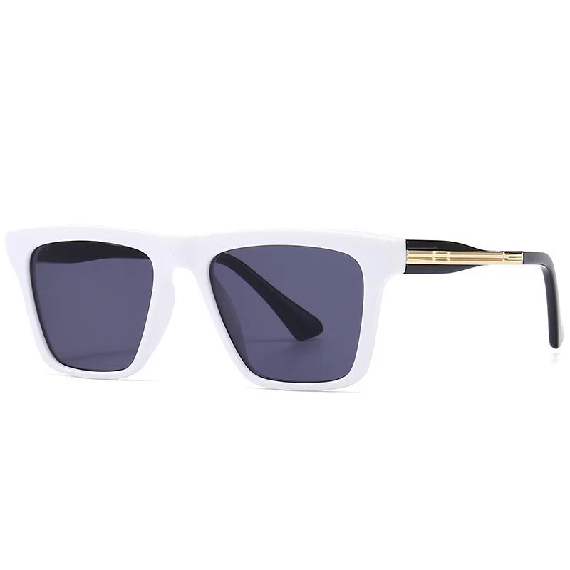 Women’s Luxury Vintage Punk Square Sunglasses 2025-HighTouch