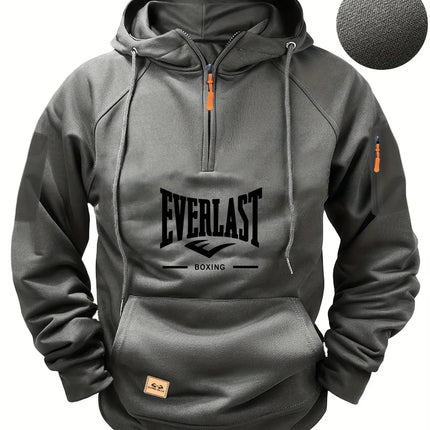High-quality Men’s Multi-Zip Utility Hoodie – Fashionable Sweatshirt