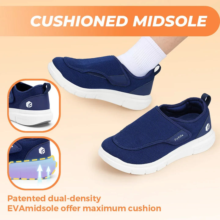 Rowan | Diabetic Orthopedic Walking Shoes
