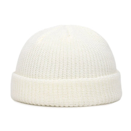 Luxury Winter Knit Beanie – Warm Short Skull Cap (Unisex)