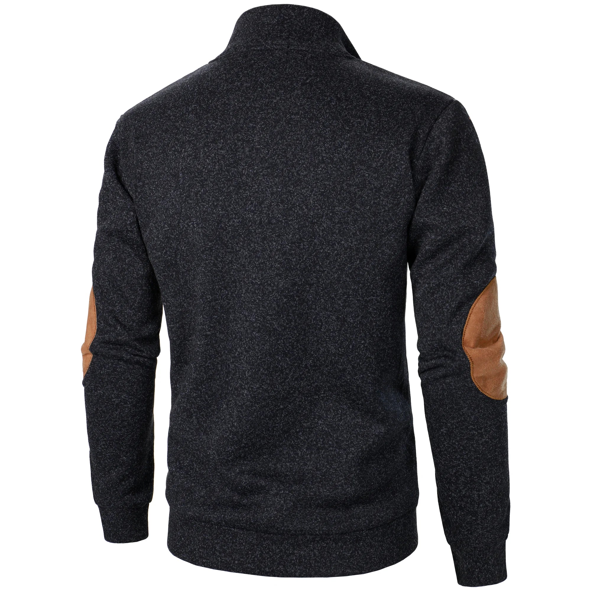 Men’s Stand Collar Knitted Sweater