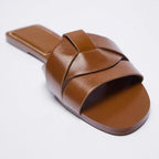 Women’s Breathable Summer Flat Slides-HighTouch