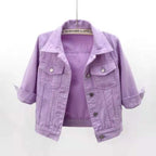 Trendy Womens Short Denim Jacket-HighTouch