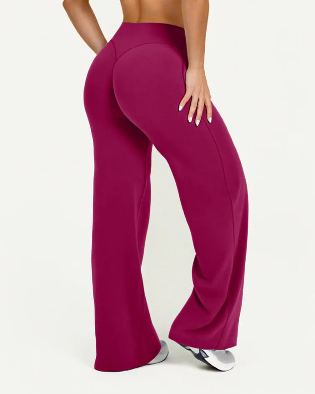 Butter-Soft Straight-Leg Yoga Pantsousers