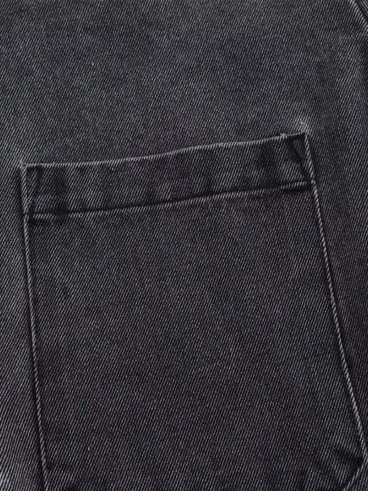 Women’s High-Waist Denim 2-Piece Set-HighTouch