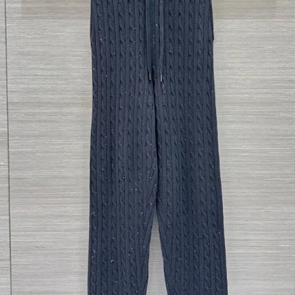 100% Wool Hooded Knit Set