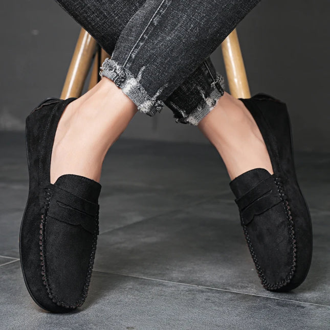 Fashion Suede Men’s Casual Loafers