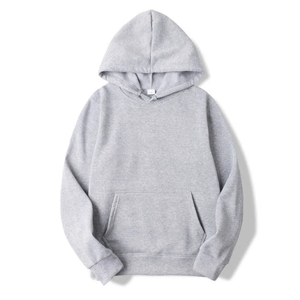Unisex Solid-Colour Hoodie