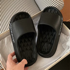 Women’s Simple Beach Sandals Summer Slip-On Flat Shoes-HighTouch