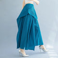 Tri-Crepe Pleated Slimming Mermaid Pants for Women Elegant & Trendy-HighTouch