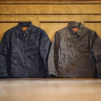 Oil-Waxed Canvas Slim-Fit Jacket Men-HighTouch