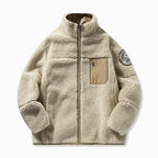 Oversized Sherpa Fleece Jacket Men-HighTouch