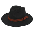 Breathable Straw Panama Sun Hat-HighTouch
