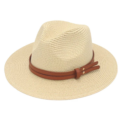 Breathable Straw Panama Sun Hat