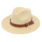 Breathable Straw Panama Sun Hat-HighTouch