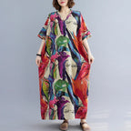 Bohemian Ethnic Summer Dress – Vintage Loose Streetwear-HighTouch