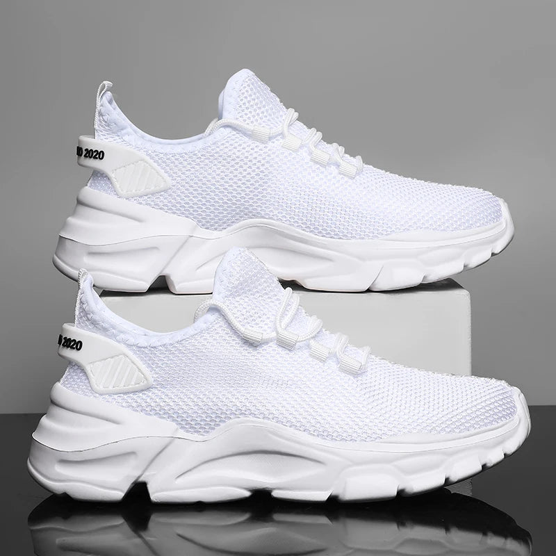 Men’s Lightweight Breathable Running Shoes-HighTouch