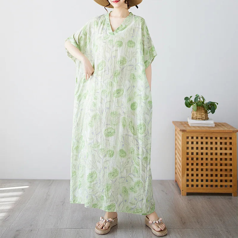 Bohemian Ethnic Summer Dress – Vintage Loose Streetwear