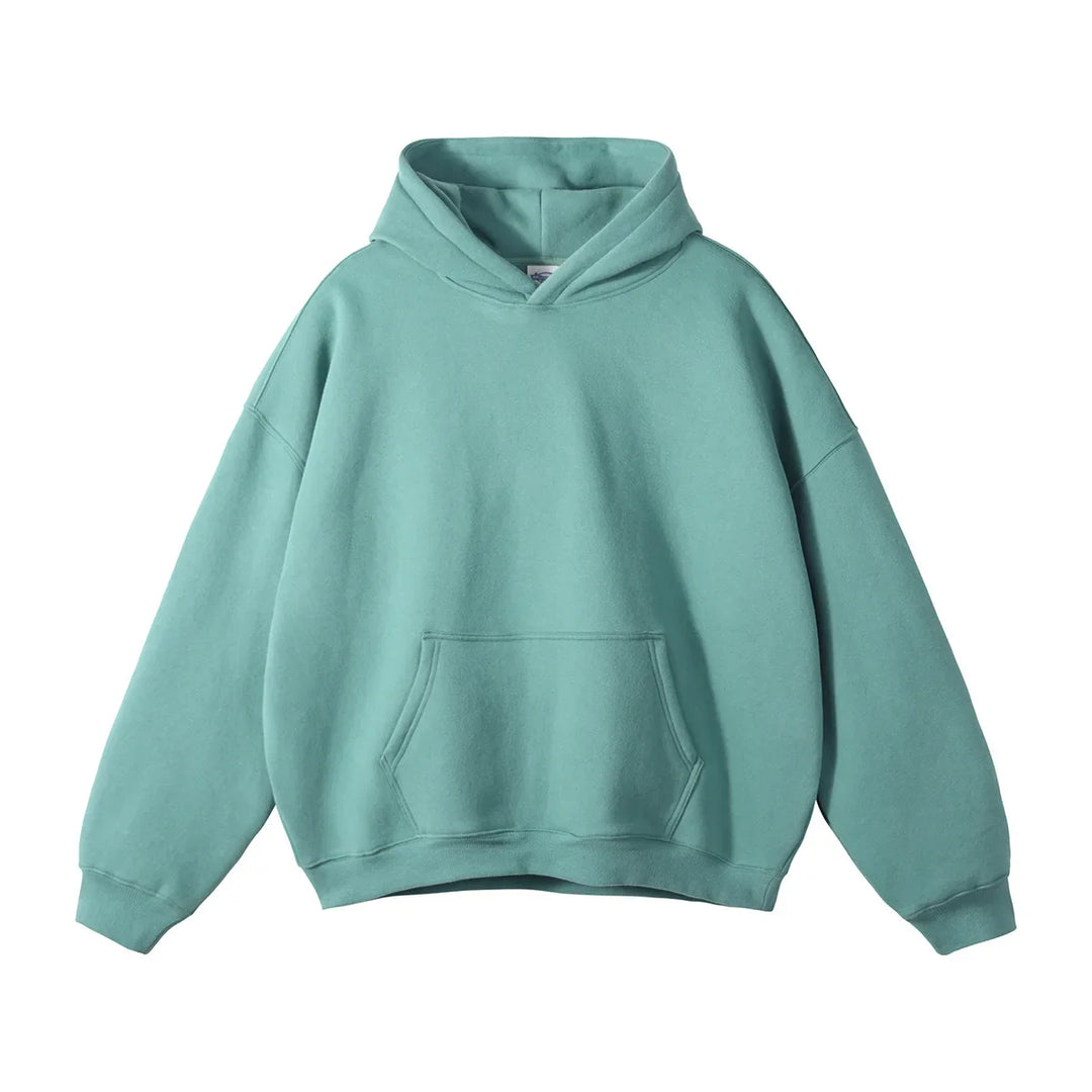 Men’s Plush Hoodie & Wide Leg Joggers-HighTouch