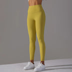 High-Wais Leggings – Buttery-Soft, Sweat-Wicking, with Hidden Pocket-HighTouch