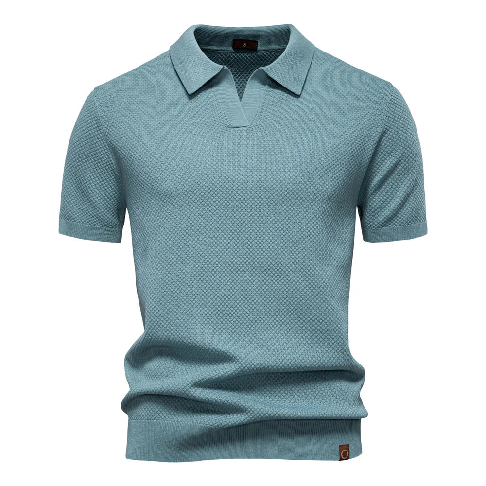 AIOPESON | Men's Summer Breathable Polo Shirt-HighTouch