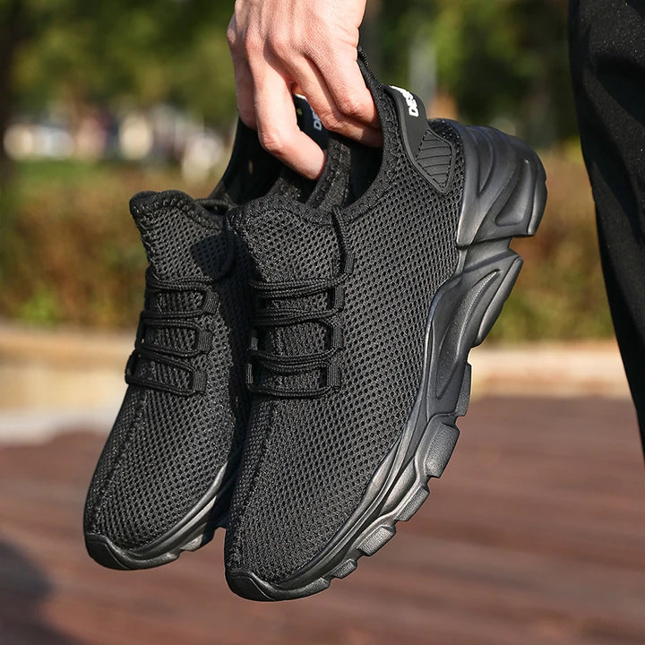 Men’s Lightweight Breathable Running Shoes-HighTouch