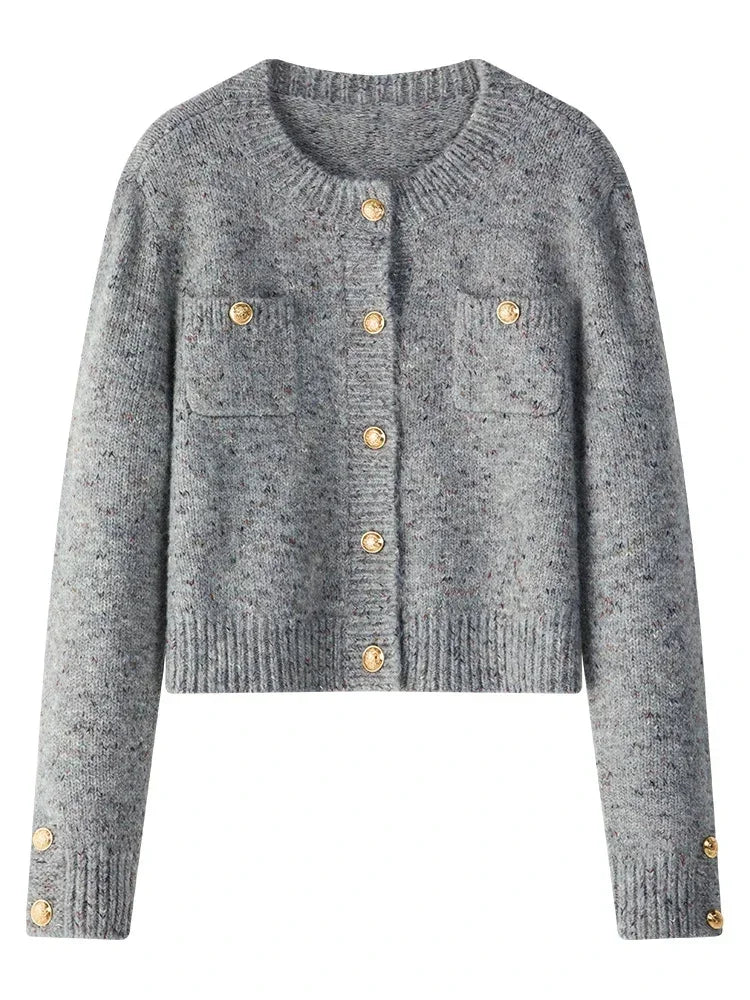 Wool Knit Vest Women