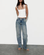 Women’s Square-Neck Strap Vest Top-HighTouch