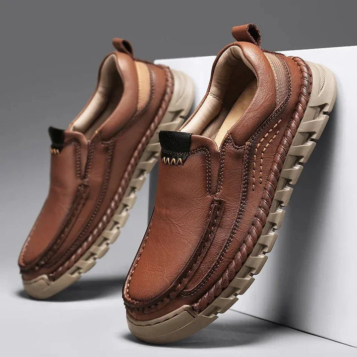 Men's Jetta Leather Loafers – Orthopedic Cushioned Shoes