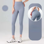 Women’s High-Waisted Fast-Dry Squat-Proof Yoga Leggings – Support & Comfort-HighTouch