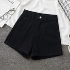Classic Wide‑Leg Denim Shorts – Effortless, Everyday Cool-HighTouch