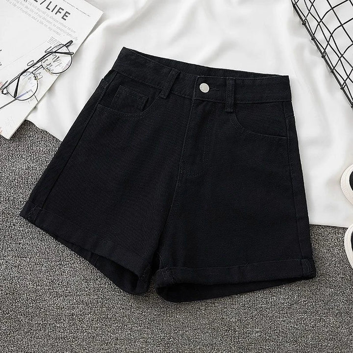 Classic Wide‑Leg Denim Shorts – Effortless, Everyday Cool-HighTouch