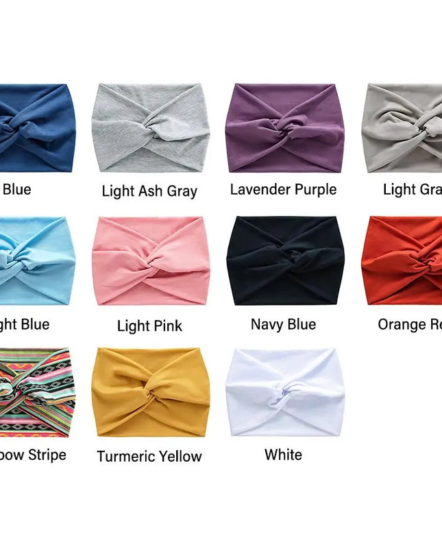 Extra-Large Twisted Turban Headband