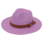 Breathable Straw Panama Sun Hat-HighTouch
