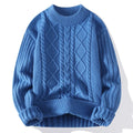 Striped Knit Sweater Men