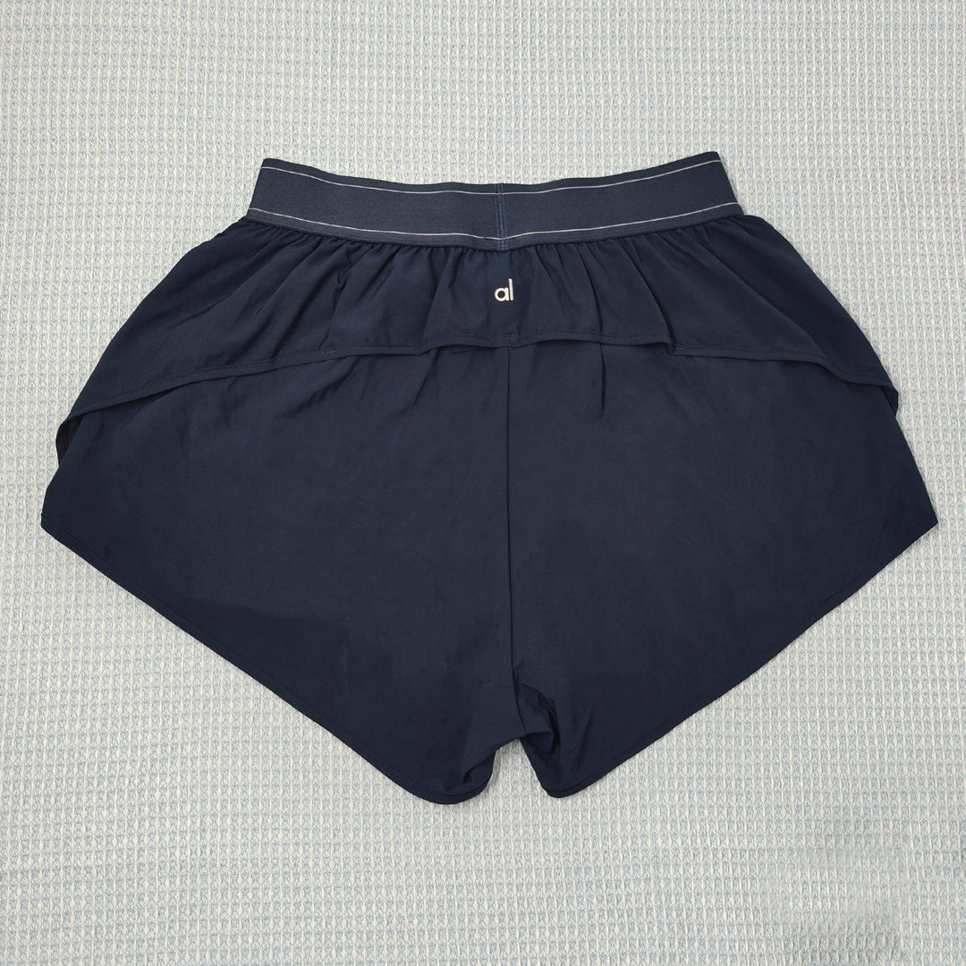 Summer Women's Thin Fast Drying Sports Shorts Elastic High Waist Loose Yoga Shorts Comfortable Yoga Running Gym Shorts-HighTouch