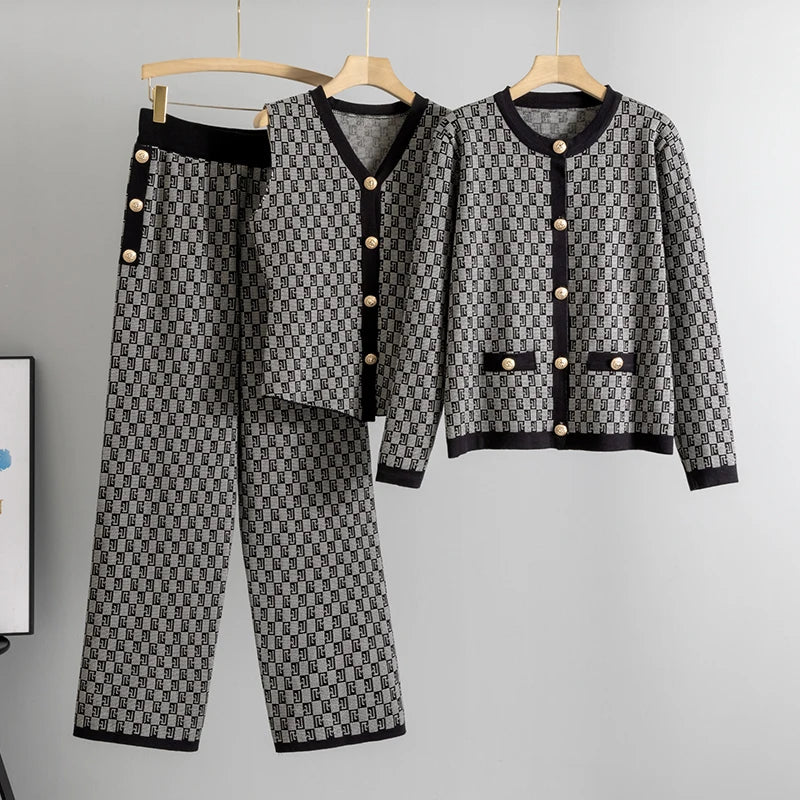 3‑Piece Knitted Set-HighTouch