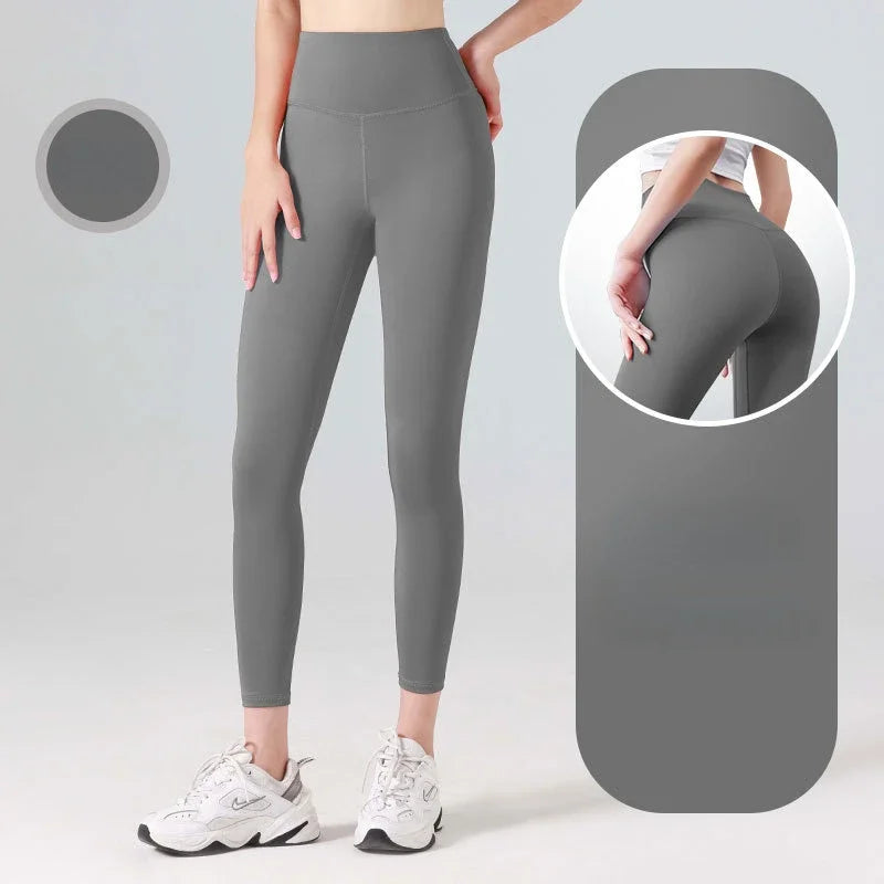 Women’s High-Waisted Fast-Dry Squat-Proof Yoga Leggings – Support & Comfort