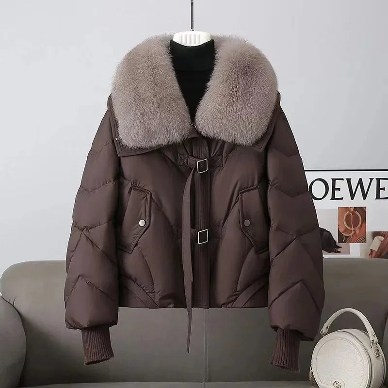 Women’s Fur Collar Winter Jacket