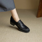 Leopard Leather Loafers-HighTouch
